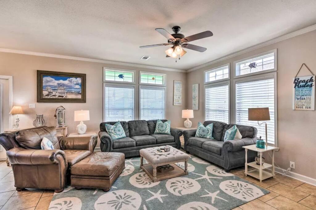 Coastal Heaven - Crystal Beach Relaxing Beach Home Bolivar Peninsula Exterior photo